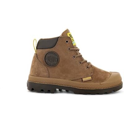 Palladium Pampa Hi Cuff WP Oz, Basket Mixte Enfant, Mahogany, 28 EU Palladium Pampa Hi Cuff WP Oz, Basket Mixte Enfant, Mahogany, 28 EU