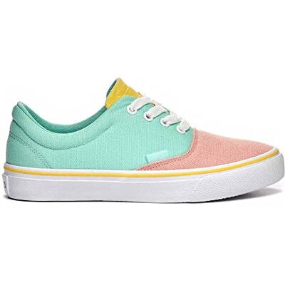Kappa Baskets Nisio pour femme, Bleu Rose Jaune, 36.5 EU Kappa Baskets Nisio pour femme, Bleu Rose Jaune, 36.5 EU