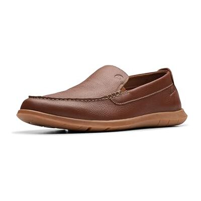 Clarks Flexway Step Mens Light Brown Lea, 7 Clarks Flexway Step Mens Light Brown Lea, 7
