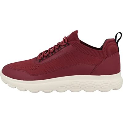 Geox Homme U Spherica Basket, Rouge Foncé, 41 EU Geox Homme U Spherica Basket, Rouge Foncé, 41 EU