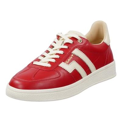 GANT FOOTWEAR Cuzima Baskets pour femme, 38 EU, Rouge crème, 38 EU GANT FOOTWEAR Cuzima Baskets pour femme, 38 EU, Rouge crème, 38 EU