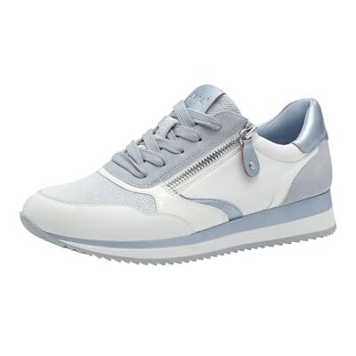 Jana Femme Damen Sneaker Flach mit Reißverschluss Vegan Basket, Bleu Ciel, 37 EU, Bleu Ciel, 37 EU Jana Femme Damen Sneaker Flach mit Reißverschluss Vegan Basket, Bleu Ciel, 37 EU, Bleu Ciel, 37 EU