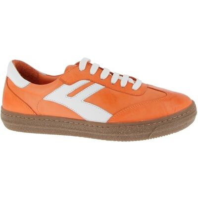 Andrea Conti Baskets basses Freya pour femme, Papaya White Dark Gum, 37 EU Andrea Conti Baskets basses Freya pour femme, Papaya White Dark Gum, 37 EU