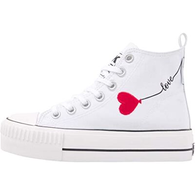British Knights Kaya Mid, Basket Femme, C Ur Blanc, 40 EU British Knights Kaya Mid, Basket Femme, C Ur Blanc, 40 EU