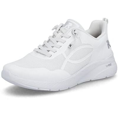 Rieker Baskets basses M8551 pour femme Semelle lâche, Blanc 80, 41 EU Rieker Baskets basses M8551 pour femme Semelle lâche, Blanc 80, 41 EU