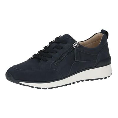CAPRICE Damen Sneaker flach, Blau (OCEAN SUEDE), 38 CAPRICE Damen Sneaker flach, Blau (OCEAN SUEDE), 38