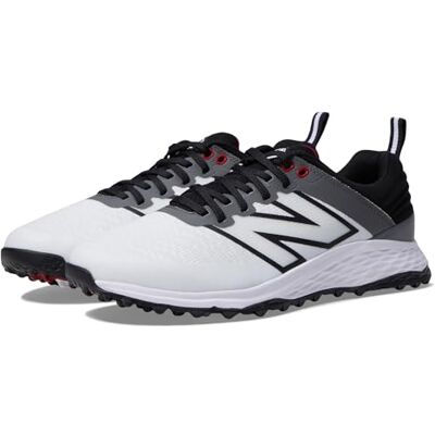 New Balance Men's Fresh Foam Contend v2 Golf Shoe, White/Black, 11 X-Wide New Balance Men's Fresh Foam Contend v2 Golf Shoe, White/Black, 11 X-Wide
