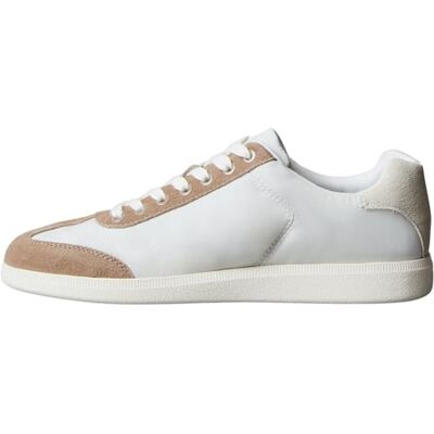 Calvin Chaussures basses à lacets pour homme SU HM0HM02069 Gris (Oyster Mushroom/Desert Taupe), 45, Pleurotes gris taupe désert, 43.5 EU Calvin Chaussures basses à lacets pour homme SU HM0HM02069 Gris (Oyster Mushroom/Desert Taupe), 45, Pleurotes gris taupe désert, 43.5 EU