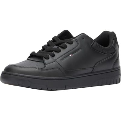 Tommy Hilfiger Th Basket Core Leather Ess Fm0fm05040 Baskets CupsoleHomme Tommy Hilfiger Th Basket Core Leather Ess Fm0fm05040 Baskets CupsoleHomme