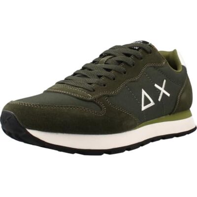 SUN68 Sneaker running Tom Solid suede/nylon verde scuro U25SU04 Z44101 SUN68 Sneaker running Tom Solid suede/nylon verde scuro U25SU04 Z44101