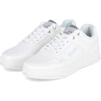 Dockers by Gerli Dockers Baskets basses pour homme en cuir synthétique Blanc Dockers by Gerli Dockers Baskets basses pour homme en cuir synthétique Blanc
