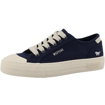 MUSTANG Sneaker femme 26M0232003, Pointure:38 EU, La couleur:bleu MUSTANG Sneaker femme 26M0232003, Pointure:38 EU, La couleur:bleu