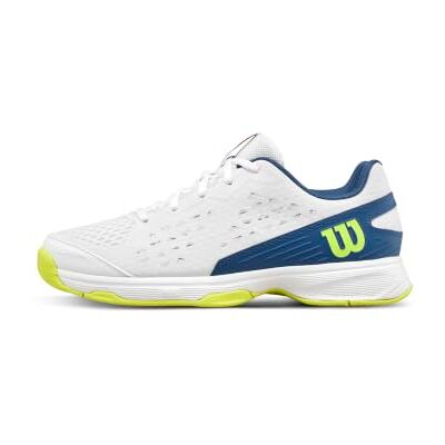 Wilson Rush Pro L Junior Tennis Shoes Rush Pro L Junior Chaussures de tennis Blanc neige/bleu Ensign Taille 38Garçon Wilson Rush Pro L Junior Tennis Shoes Rush Pro L Junior Chaussures de tennis Blanc neige/bleu Ensign Taille 38Garçon