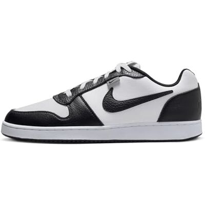 NIKE Ebernon Low Prem, Baskets basses pour homme, Blanc White Black Wolf Grey 102, 45 EU NIKE Ebernon Low Prem, Baskets basses pour homme, Blanc White Black Wolf Grey 102, 45 EU