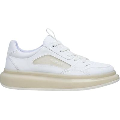 Replay Glax Clear BasketHomme Replay Glax Clear BasketHomme