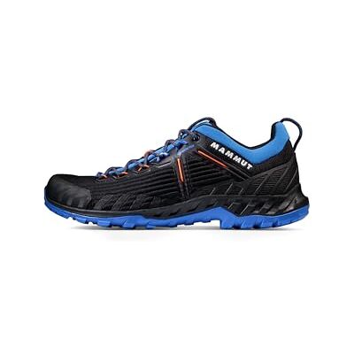 Mammut Alnasca Knit Iii Low GTX Chaussures de montagne pour homme, Black Glacier Blue, 48 2/3 EU Mammut Alnasca Knit Iii Low GTX Chaussures de montagne pour homme, Black Glacier Blue, 48 2/3 EU