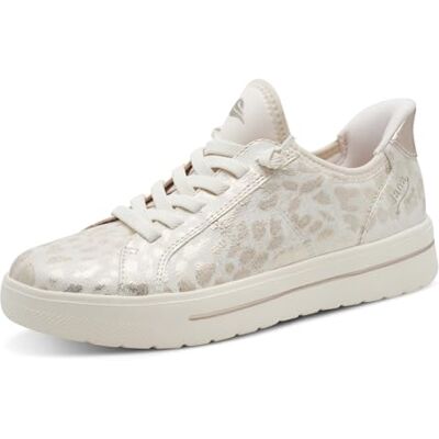 Jana Baskets basses végétaliennes pour femme Doré Leo MET Taille 36 EU Jana Baskets basses végétaliennes pour femme Doré Leo MET Taille 36 EU