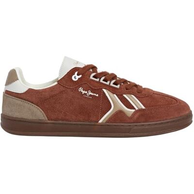 Pepe Jeans Baskets Ball Colors M pour homme, rouge (marron terre cuite), 42 EU, Rouge terre cuite marron, 43 EU Pepe Jeans Baskets Ball Colors M pour homme, rouge (marron terre cuite), 42 EU, Rouge terre cuite marron, 43 EU