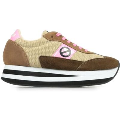 NO NAME Flex M Jogger W 01KNIMKNDI53, Baskets Femme, Dark Brown Nuts Cream, 37 EU NO NAME Flex M Jogger W 01KNIMKNDI53, Baskets Femme, Dark Brown Nuts Cream, 37 EU