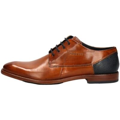 bugatti Mansueto Flex Evo Lace Shoe pour homme, cognac, 45 EU bugatti Mansueto Flex Evo Lace Shoe pour homme, cognac, 45 EU