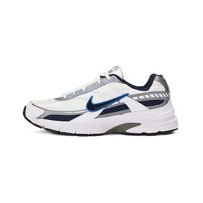 NIKE Chaussures De Sport Initiator, White/Obsidian-Mtlc Cool Grey, 394055-101, 46 EU (12 US) NIKE Chaussures De Sport Initiator, White/Obsidian-Mtlc Cool Grey, 394055-101, 46 EU (12 US)