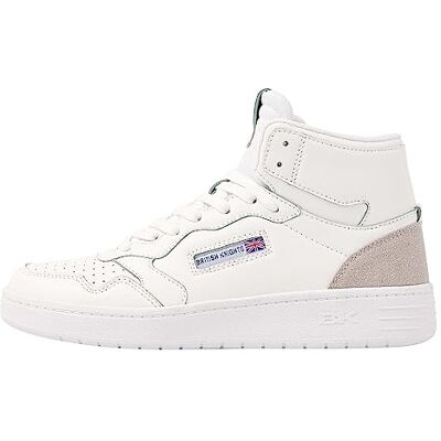 British Knights BK Baskets Noors Mid pour femme, Blanc, beige, rose pâle, 36.5 EU British Knights BK Baskets Noors Mid pour femme, Blanc, beige, rose pâle, 36.5 EU