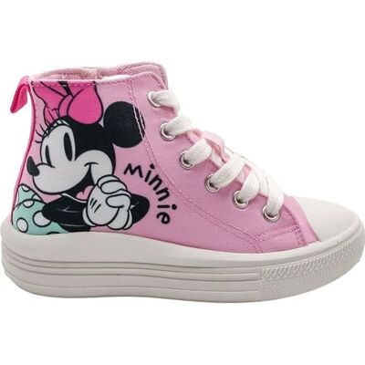 CERDÁ LIFE'S LITTLE MOMENTS Zapatillas Minnie Loneta Altas – Zapatillas Minnie 8-14 Años Antideslizante BasketMixte enfant CERDÁ LIFE'S LITTLE MOMENTS Zapatillas Minnie Loneta Altas – Zapatillas Minnie 8-14 Años Antideslizante BasketMixte enfant