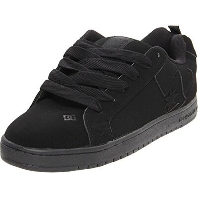 DC Shoes Men's Court Graffik Skate Shoe, Noir, 44.5 EU DC Shoes Men's Court Graffik Skate Shoe, Noir, 44.5 EU