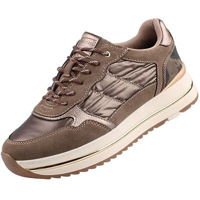 MUSTANG Baskets 1480-302 pour femme, terre, 38 EU MUSTANG Baskets 1480-302 pour femme, terre, 38 EU