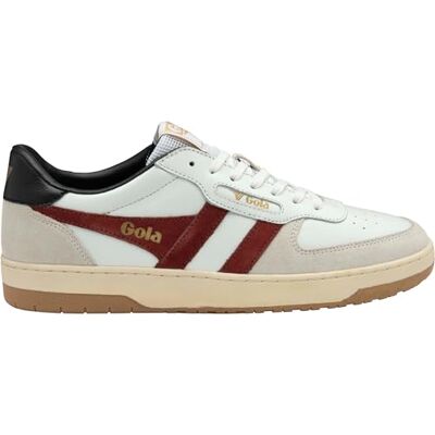 Gola Hawk CMB336AN Baskets, Blanc/rouge/noir, 42 EU Gola Hawk CMB336AN Baskets, Blanc/rouge/noir, 42 EU