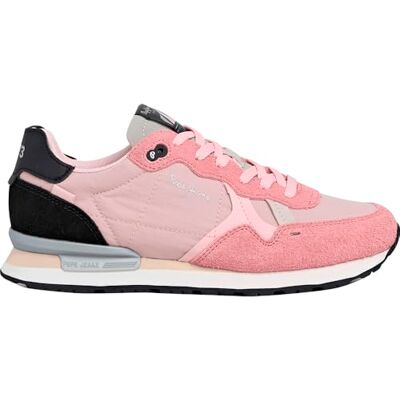 Pepe Jeans Baskets Brit Air W pour femme, rose (rose usine), pointure 42, Rose Factory, 42 EU Pepe Jeans Baskets Brit Air W pour femme, rose (rose usine), pointure 42, Rose Factory, 42 EU
