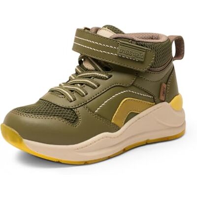 Bisgaard Mixte Enfant Drake Tex Basket, Vert, 33 EU Bisgaard Mixte Enfant Drake Tex Basket, Vert, 33 EU