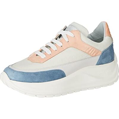 Candice Cooper Spark One Chaussures à lacets pour femme, Azure White Rose, 39 EU Candice Cooper Spark One Chaussures à lacets pour femme, Azure White Rose, 39 EU