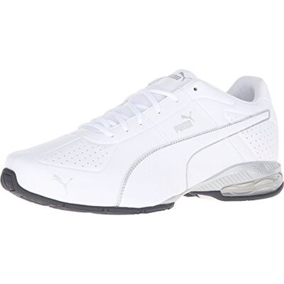 Baskets de cross training Puma TAZON 6 FM - Blanc et Argent Baskets de cross training Puma TAZON 6 FM - Blanc et Argent