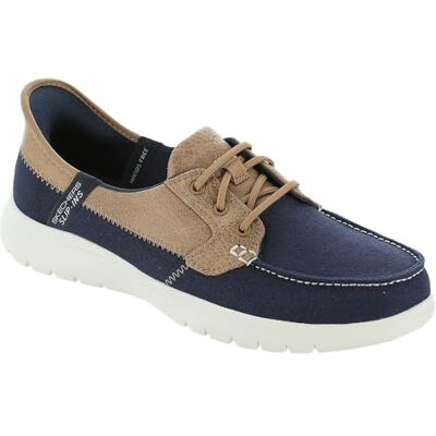 Skechers Baskets On-The-Go Flex PalmillaSneaker pour femme, Tissu bleu marine., 36 EU Skechers Baskets On-The-Go Flex PalmillaSneaker pour femme, Tissu bleu marine., 36 EU