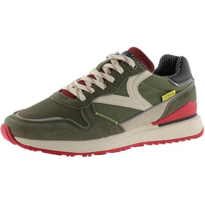 victoria 1985 Basket Basse LEGGERA Nylon & Pièces Colorées & En Croûte De Cuir & Logo Rétro 8802111 pour Homme victoria 1985 Basket Basse LEGGERA Nylon & Pièces Colorées & En Croûte De Cuir & Logo Rétro 8802111 pour Homme