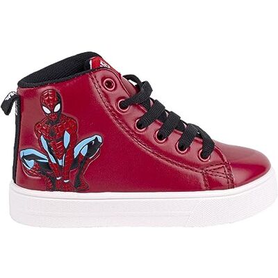 Marvel Spiderman Chaussures de Sport pour Garçons, Design Super-Héros Baskets Montantes, Cadeau, Tailles EU 25 à 32 Marvel Spiderman Chaussures de Sport pour Garçons, Design Super-Héros Baskets Montantes, Cadeau, Tailles EU 25 à 32