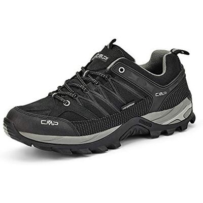 CMP Rigel Low, Chaussures de Randonnée Basses Homme, (Negro-Grey 73uc), 46 EU CMP Rigel Low, Chaussures de Randonnée Basses Homme, (Negro-Grey 73uc), 46 EU