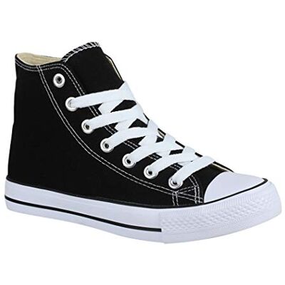 Elara Chaussures de sport unisexe Chunkyrayan, Noir Elara Chaussures de sport unisexe Chunkyrayan, Noir