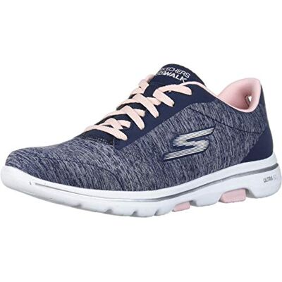 Sneaker Skechers pour femme Go Walk 5-True Navy/Pink - Baskets Sneaker Skechers pour femme Go Walk 5-True Navy/Pink - Baskets