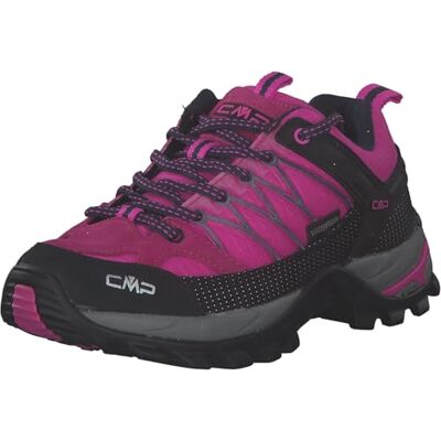 CMP Rigel Low Chaussures de randonnée pour femme, Rose Pink Fluo B Blue, 37 EU CMP Rigel Low Chaussures de randonnée pour femme, Rose Pink Fluo B Blue, 37 EU