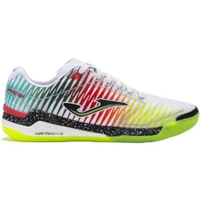 Joma Invicto, Futsal Shoe Homme, 42,5 EU, Blanc, jaune, rouge, 42.5 EU Joma Invicto, Futsal Shoe Homme, 42,5 EU, Blanc, jaune, rouge, 42.5 EU