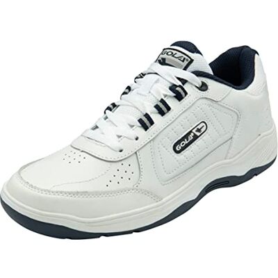 Gola Chaussures de marche Belmont 2 Wide Walking pour homme, Blanc/Bleu marine, 49 EU large Gola Chaussures de marche Belmont 2 Wide Walking pour homme, Blanc/Bleu marine, 49 EU large