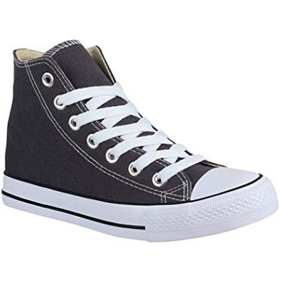 Elara Chaussures de sport unisexe Chunkyrayan, Noir Elara Chaussures de sport unisexe Chunkyrayan, Noir