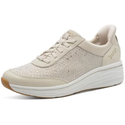 Tamaris Baskets basses pour femme Ivoire 42 EU 1-23779-45, ecru, 42 EU Tamaris Baskets basses pour femme Ivoire 42 EU 1-23779-45, ecru, 42 EU
