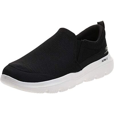 Skechers GO Walk Evolution Ultra-Impeccable Baskets - Homme Noir/Blanc Skechers GO Walk Evolution Ultra-Impeccable Baskets - Homme Noir/Blanc