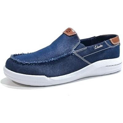 Clarks Driftlite Step Mens Navy Combi, 7 Clarks Driftlite Step Mens Navy Combi, 7