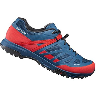 SHIMANO Mixte Zapatillas MTB Et500 Basket, Rouge, 40 EU SHIMANO Mixte Zapatillas MTB Et500 Basket, Rouge, 40 EU