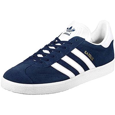 adidas Gazelle Bb5478 Homme Baskets, Bleu Collegiate Navy White Gold Met, 44 2/3 EU adidas Gazelle Bb5478 Homme Baskets, Bleu Collegiate Navy White Gold Met, 44 2/3 EU