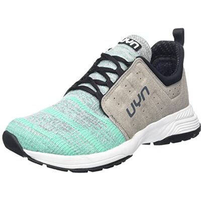 UYN Lady Air Dual Tune Shoes, Chaussures de Running Compétition Femme, Light Grey Mint, 41 EU UYN Lady Air Dual Tune Shoes, Chaussures de Running Compétition Femme, Light Grey Mint, 41 EU